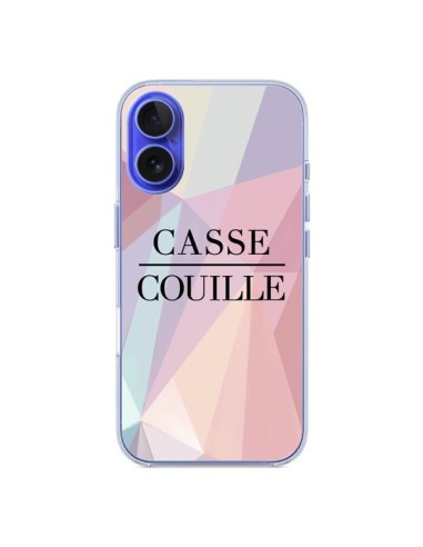 Coque iPhone 16 Casse Couille - Maryline Cazenave