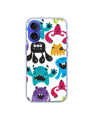 Coque iPhone 16 Monstres - Maria Jose Da Luz