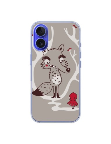 iPhone 16 Case Cappuccetto Red Wolf - Maria Jose Da Luz