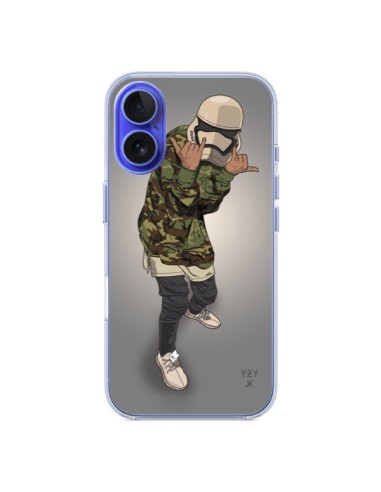 Coque iPhone 16 Army Trooper Swag Soldat Armee Yeezy - Mikadololo