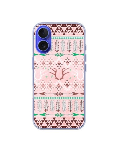 Coque iPhone 16 Amadahy Cerf Azteque - Monica Martinez