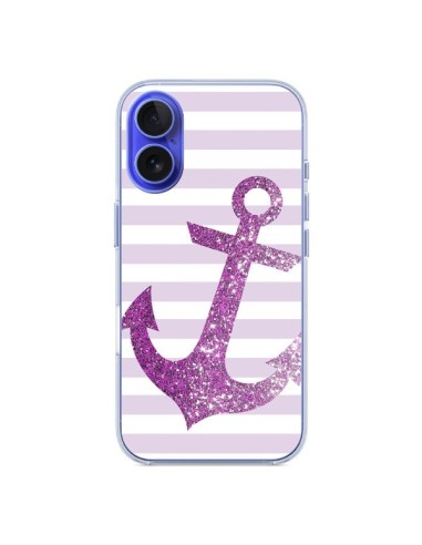 Cover iPhone 16 Ancora Marina Rosa - Monica Martinez