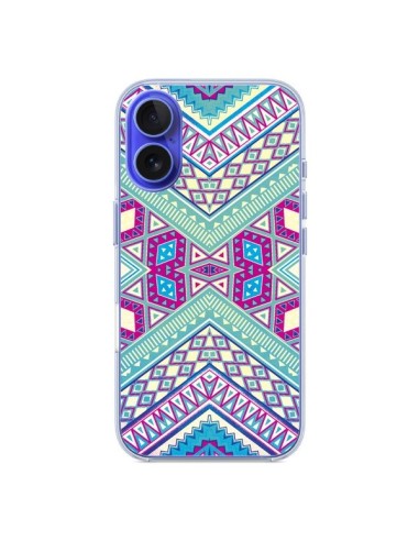 Coque iPhone 16 Azteque Lake - Maximilian San