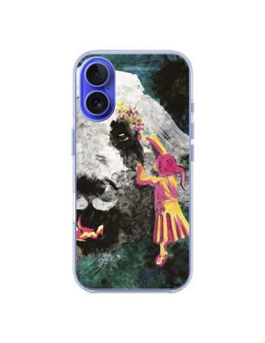 Cover iPhone 16 Panda Pandamonium - Maximilian San