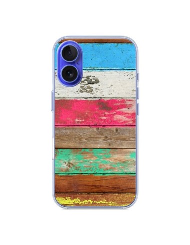 Coque iPhone 16 Eco Fashion Bois - Maximilian San