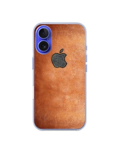 Coque iPhone 16 Style Cuir - Maximilian San