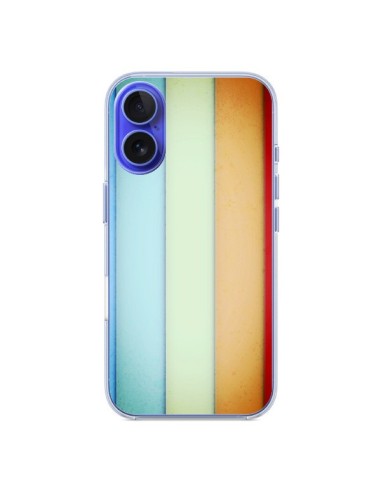 Coque iPhone 16 Lignes Verticales Geometric - Maximilian San