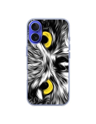 iPhone 16 Case The Sudden Awakening of Nature Owl - Maximilian San