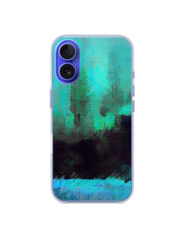 Coque iPhone 16 Paysage Lysergic Horizon - Maximilian San