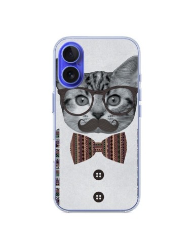 Coque iPhone 16 Chat - Borg