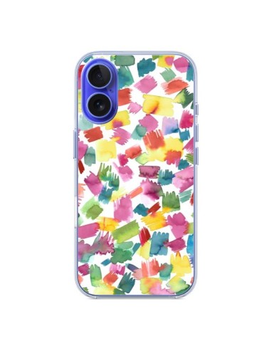 Coque iPhone 16 Abstract Spring Colorful - Ninola Design