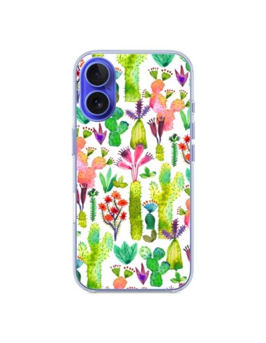 Coque iPhone 16 Cacti Garden - Ninola Design