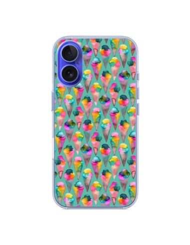 Coque iPhone 16 Cute Ice Creams - Ninola Design