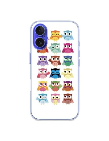 Coque iPhone 16 Lucie La Chouette - Nico