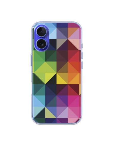 Coque iPhone 16 Polygone - Nico