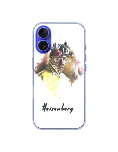 Coque iPhone 16 Walter White Heisenberg Breaking Bad - Percy