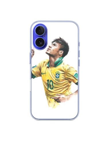 Coque iPhone 16 Neymar Footballer - Percy