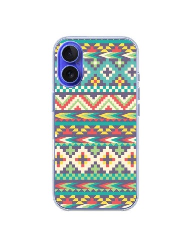 Coque iPhone 16 Azteque Navahoy - Rachel Caldwell