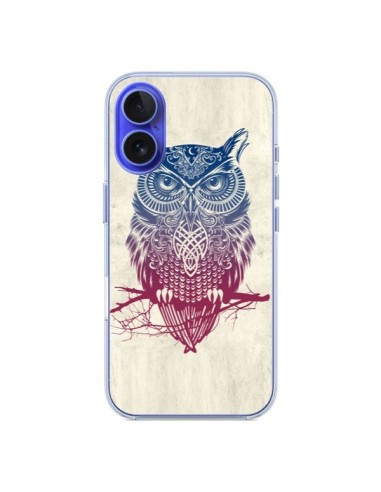 Coque iPhone 16 Chouette - Rachel Caldwell