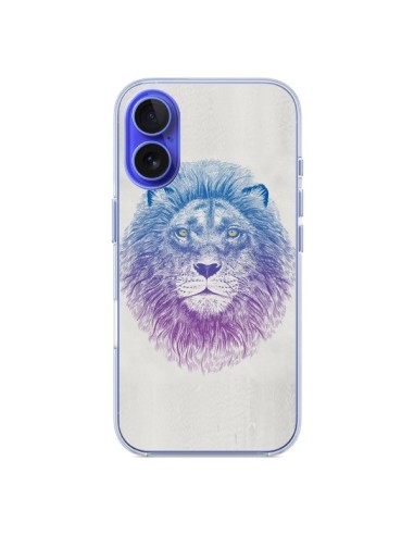 Coque iPhone 16 Lion - Rachel Caldwell