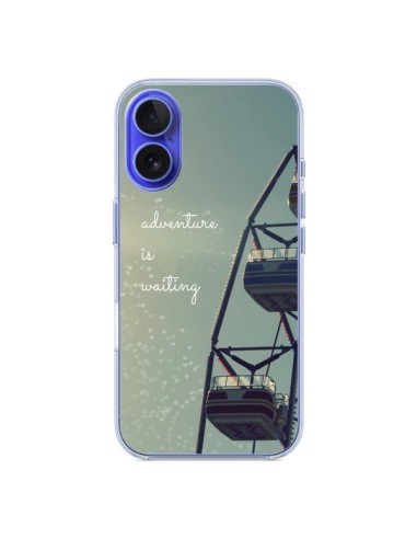 Coque iPhone 16 Adventure is waiting Fête Forraine - R Delean