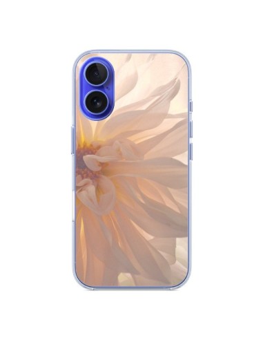 Coque iPhone 16 Fleurs Rose - R Delean