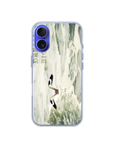 Coque iPhone 16 Dream Big Mouette Mer - R Delean