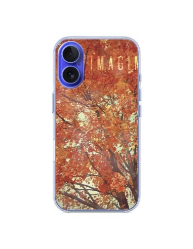 Cover iPhone 16 Imagine Paesaggio Alberi - R Delean