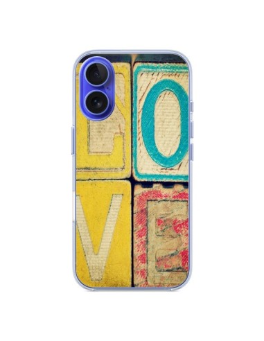 Coque iPhone 16 Love Amour Jeu - R Delean