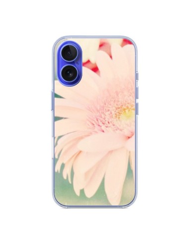 Coque iPhone 16 Fleurs Roses magnifique - R Delean