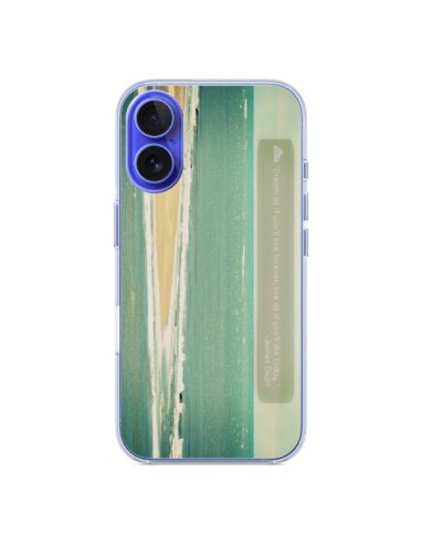 Cover iPhone 16 Dream Mare Oceano Sabbia Spiaggia Paesaggio - R Delean