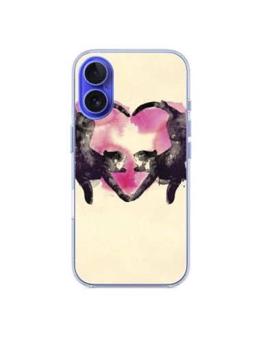 Coque iPhone 16 Cats love to sleep - Robert Farkas