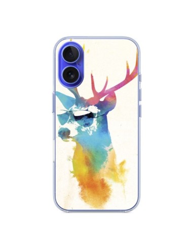 Coque iPhone 16 Sunny Stag - Robert Farkas