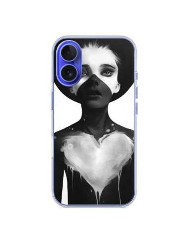 Coque iPhone 16 Fille Coeur Hold On - Ruben Ireland