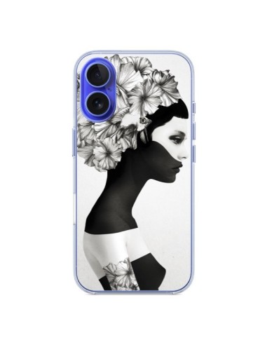 Coque iPhone 16 Marianna Fille Fleurs - Ruben Ireland et Jenny Liz Rome