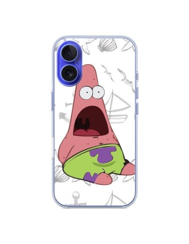 Coque iPhone 16 Patrick Etoile de Mer Bob l'Eponge - Sara Eshak