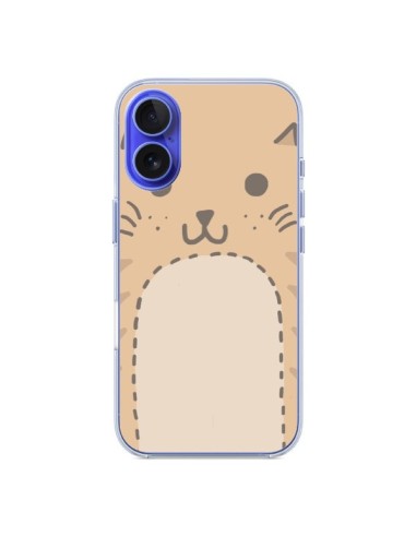 Coque iPhone 16 Big Cat chat - Santiago Taberna