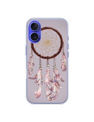 Coque iPhone 16 Attrape-rêves violet - Tipsy Eyes