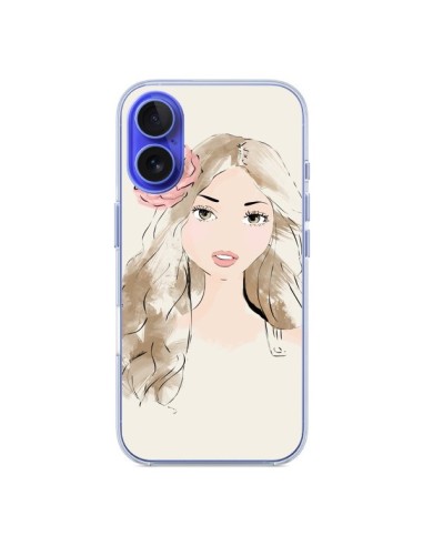 Coque iPhone 16 Girlie Fille - Tipsy Eyes