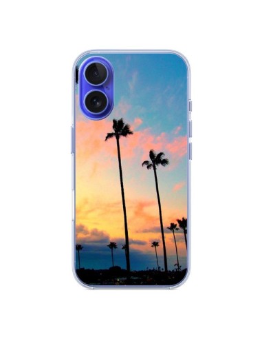 Coque iPhone 16 California Californie USA Palmiers - Tara Yarte