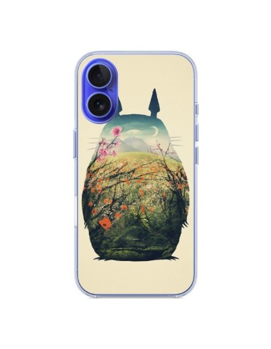 Coque iPhone 16 Totoro Manga - Victor Vercesi