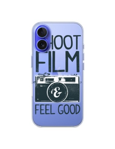 Coque iPhone 16 Shoot Film and Feel Good Transparente - Victor Vercesi