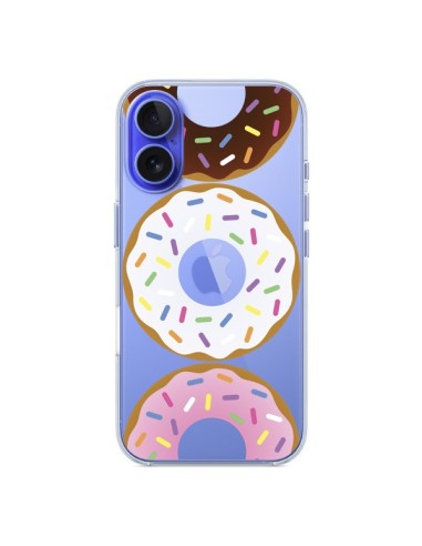 Coque iPhone 16 Bagels Bonbons Transparente - Yohan B.