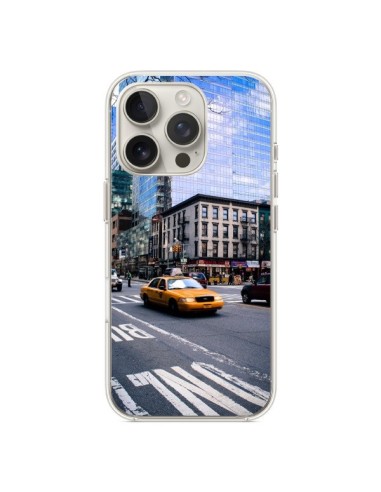 Coque iPhone 16 Pro New York Taxi - Anaëlle François