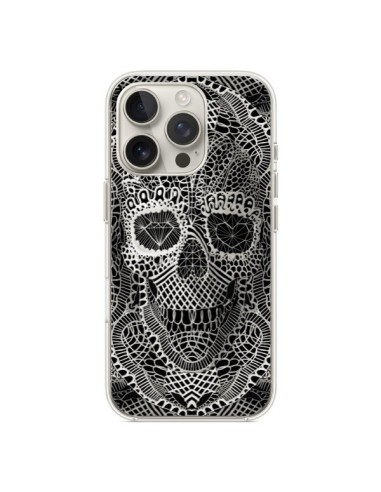 Coque iPhone 16 Pro Skull Lace Tête de Mort - Ali Gulec