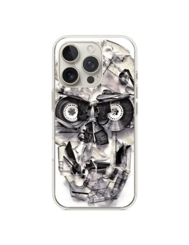 Coque iPhone 16 Pro Tape Skull K7 Tête de Mort - Ali Gulec