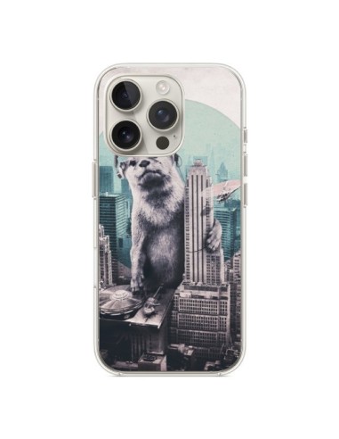 Coque iPhone 16 Pro Loutre Dj New York - Ali Gulec