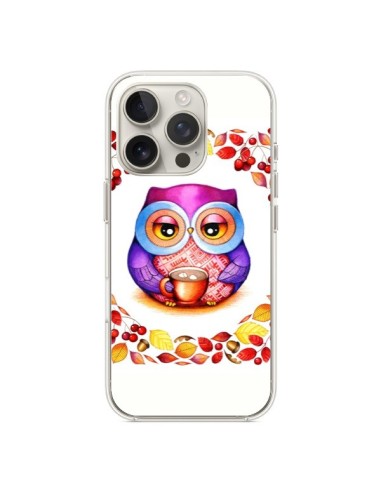 Coque iPhone 16 Pro Chouette Automne - Annya Kai