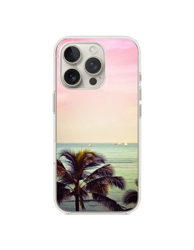 Coque iPhone 16 Pro Sunset Palmier Palmtree - Asano Yamazaki