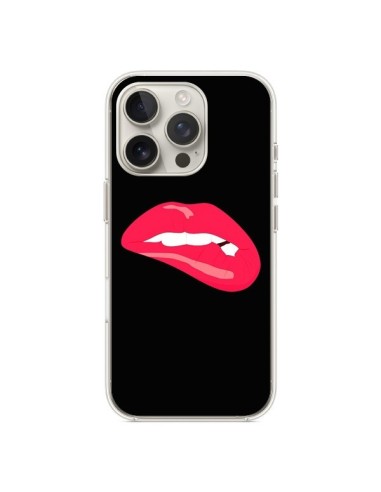 Coque iPhone 16 Pro Lèvres Lips Envy Envie Sexy - Asano Yamazaki